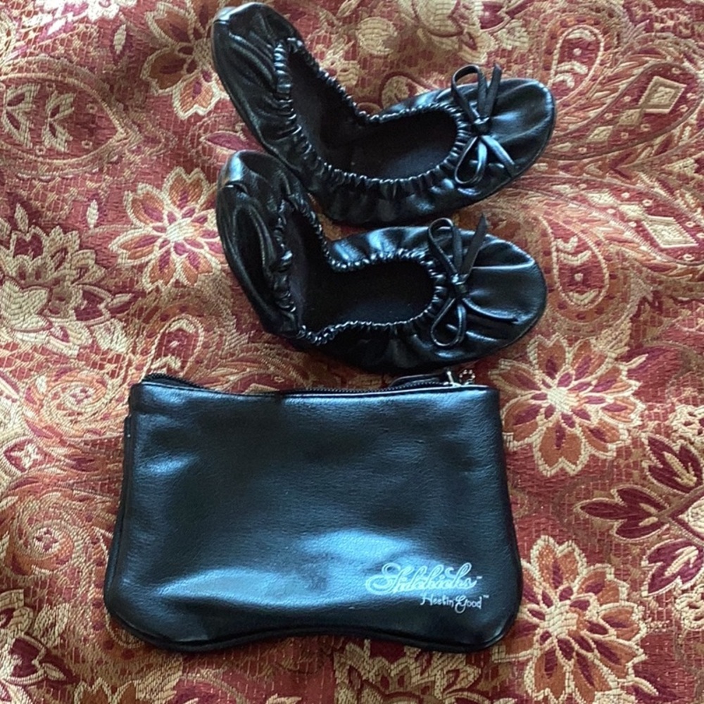 Sidekicks heal in good ballet shoes with original purse holder